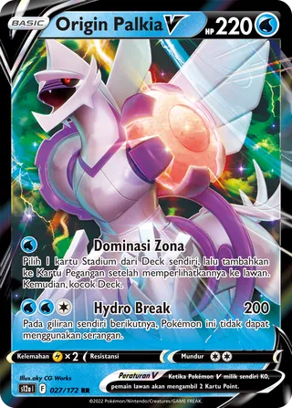Origin Forme Palkia V (VSTAR Universe 027/172)