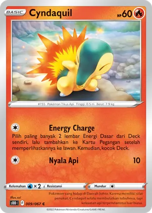 Cyndaquil (Time Gazer 009/067)