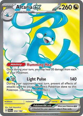 Altaria ex (Paradox Rift 232/182)