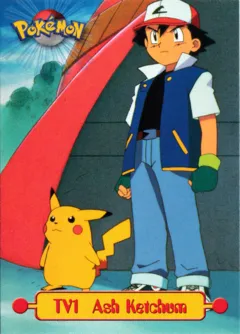 Ash Ketchum (Topps Series 1 TV1)