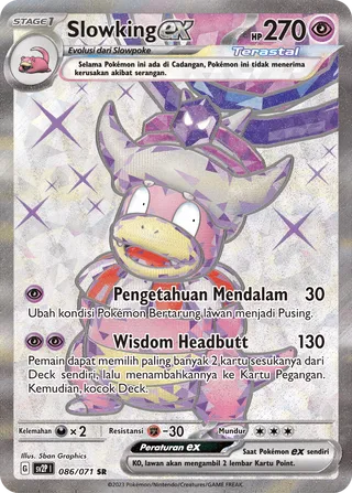 Slowking ex (Snow Hazard 086/071)
