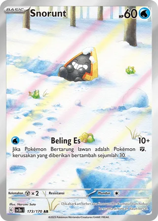 Snorunt (Black Shine 173/170)