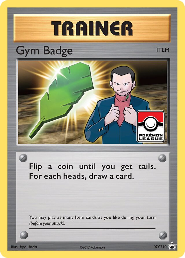 Gym Badge XY Black Star Promos XY210 PROMO