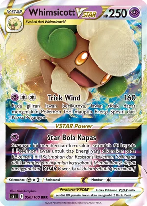 Whimsicott VSTAR (Star Birth 050/100)