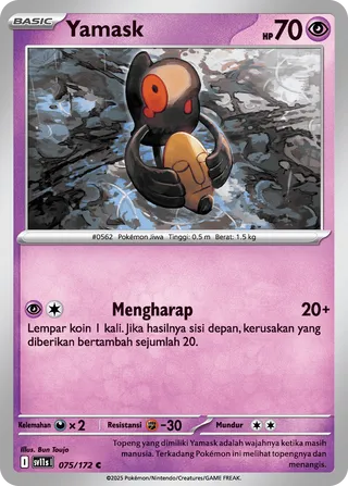 Yamask (Black & White 075/172)