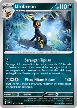 Umbreon (Black Shine 105/170)