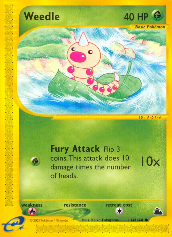 114/144 Weedle SK Common