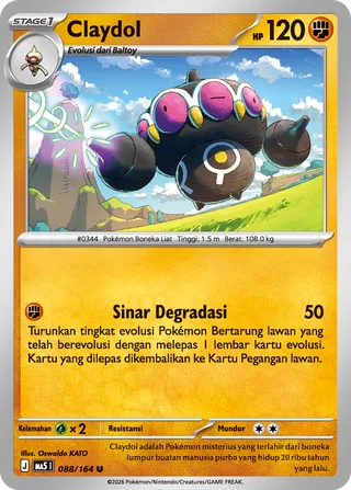 Claydol (Shadowy Threats 088/164)