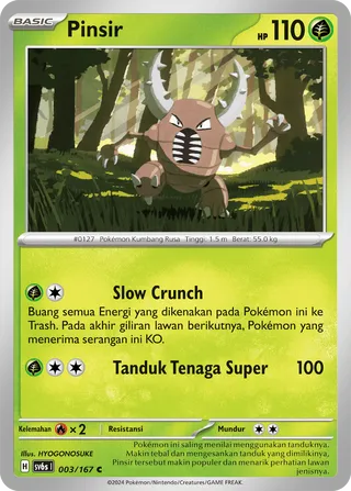 Pinsir (Transfiguration Mask 003/167)