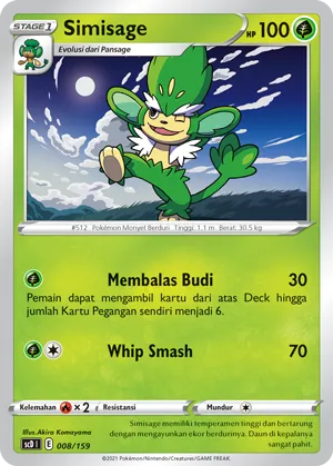 Simisage (Strength V Starter Deck 008/159)