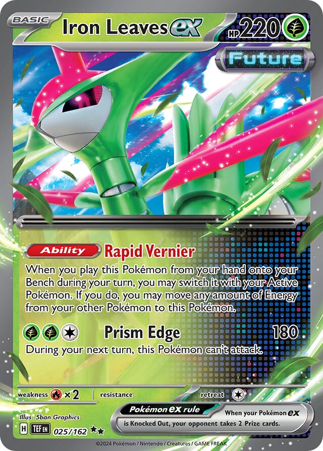 025/162 Iron Leavesex TEF Double Rare