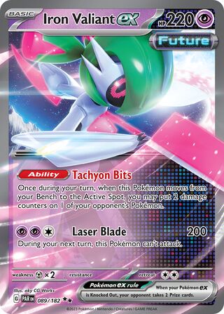 Iron Valiant ex (Paradox Rift 089/182)