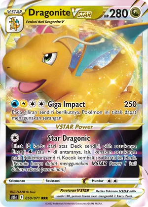 Dragonite VSTAR (Pokémon GO 050/071)