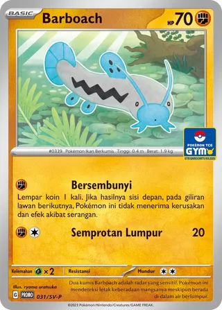 Barboach (Scarlet & Violet Promos 031/SV-P)