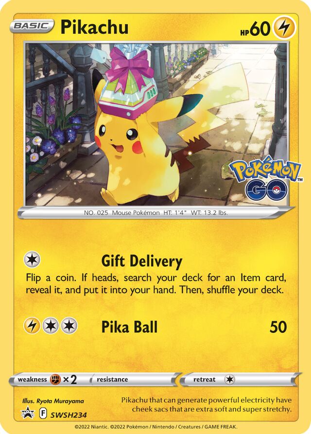SWSH234 Pikachu SSP PROMO