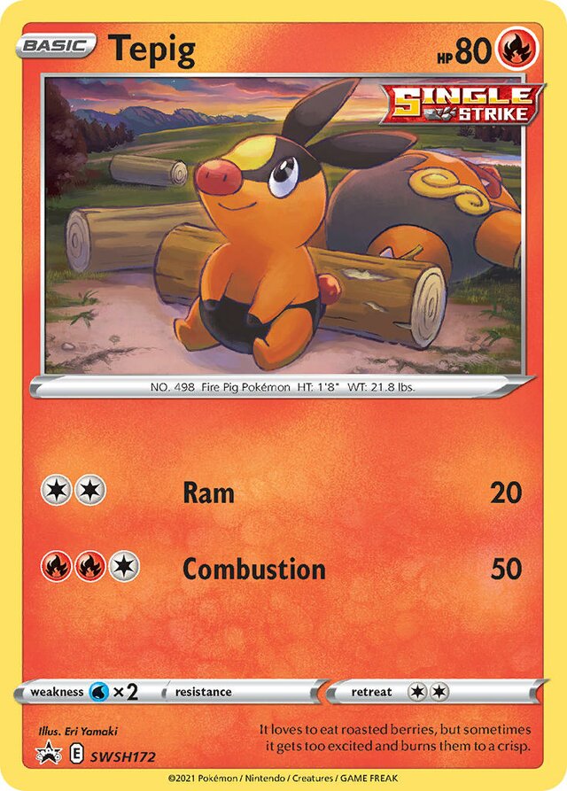 SWSH172 Tepig SSP PROMO