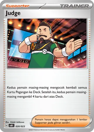 Judge (Sprigatito & Lucario ex Starter Deck ex 020/023)