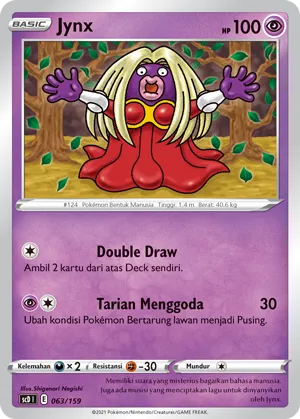 Jynx (Strength V Starter Deck 063/159)