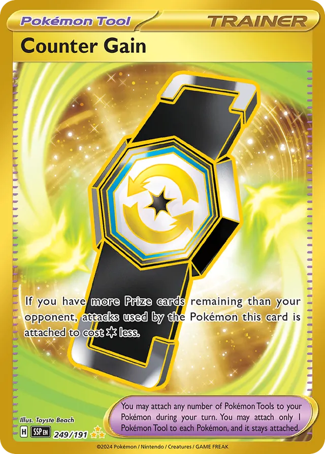 249/191 Counter Gain SSP Hyper Rare