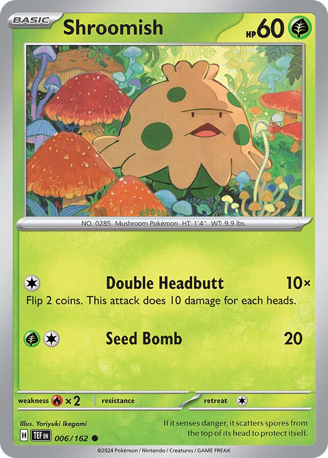 Shroomish Temporal Forces 006/162 Common
