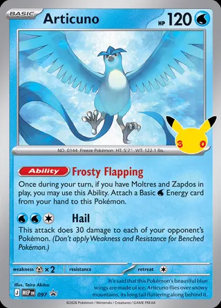 Articuno (Mega Evolution Promos 097)