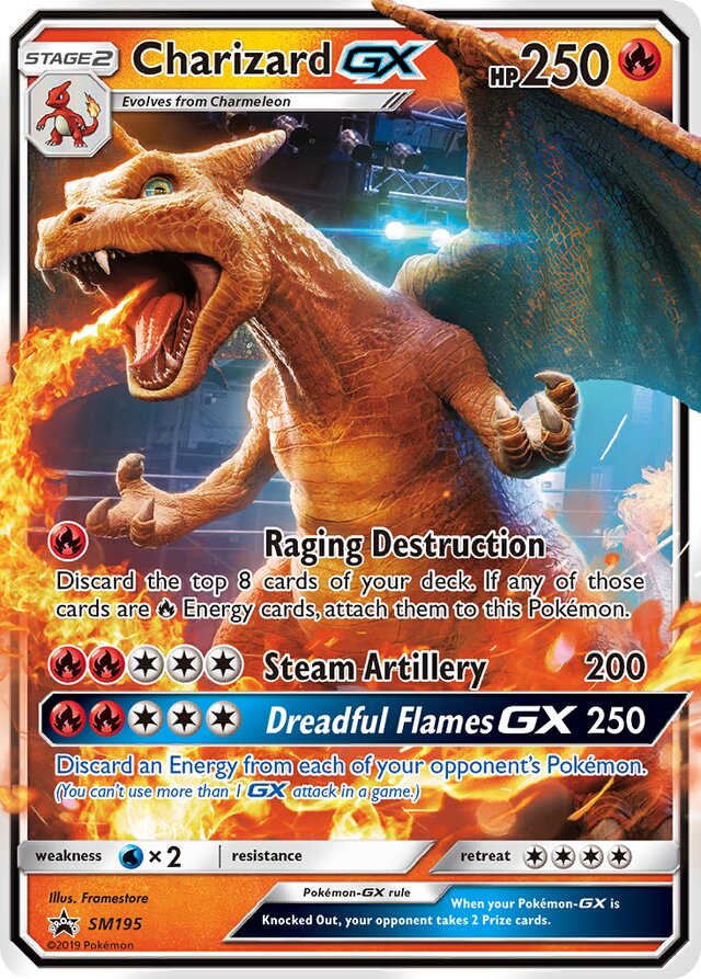 SM195 CharizardGX SMP PROMO