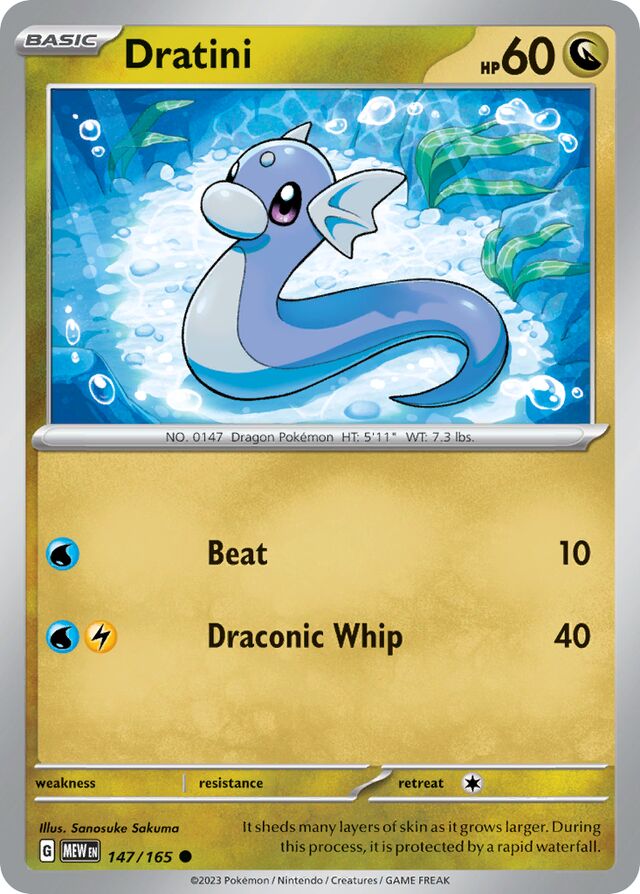 Dratini 151 147/165 Common