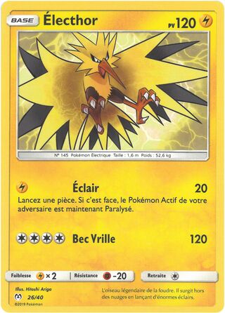 Zapdos (McDonald's Collection 2019 (French) 26/40)