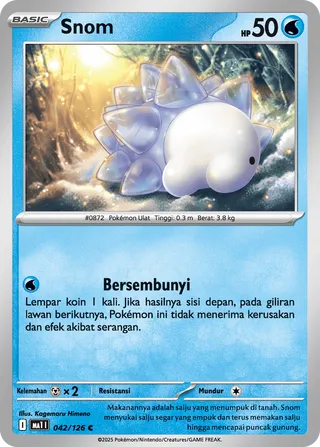 Snom (Mega Evolution 042/126)