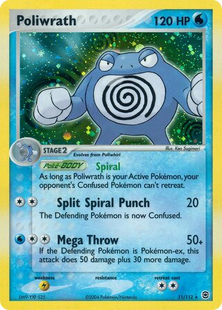 Poliwrath (EX FireRed & LeafGreen 11/112)