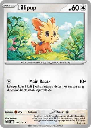 Lillipup (Black & White 144/172)