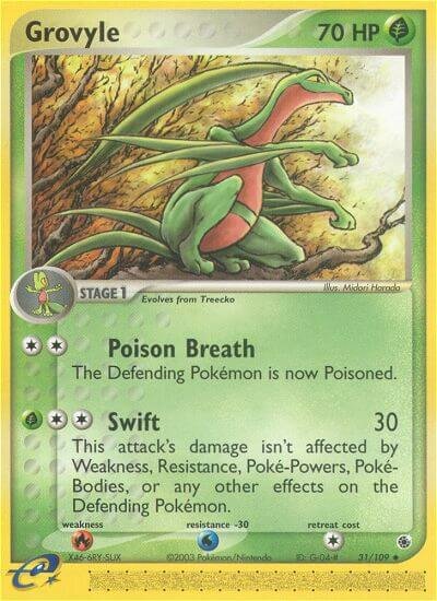 31/109 Grovyle RS Uncommon