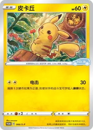 Pikachu (Sword & Shield Promos 066/S-P)