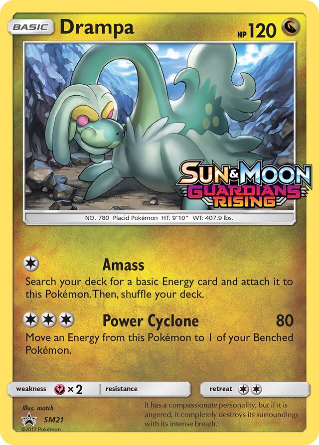 Drampa SM Black Star Promos SM21 PROMO