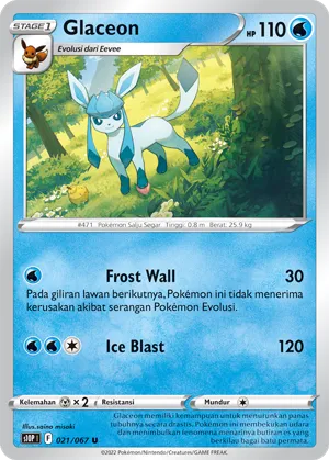 Glaceon (Space Juggler 021/067)