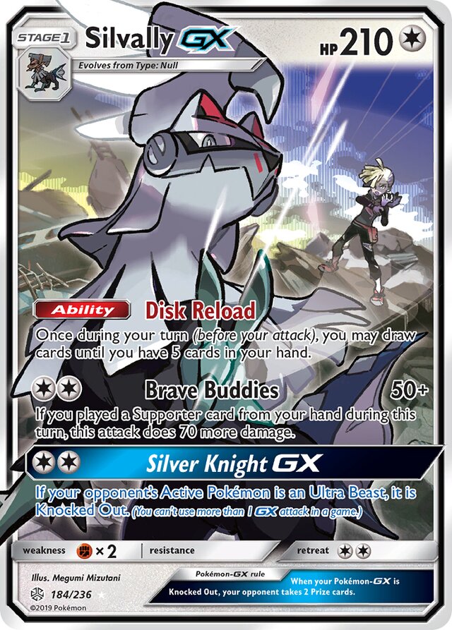 184/236 SilvallyGX CEC Ultra-Rare Rare
