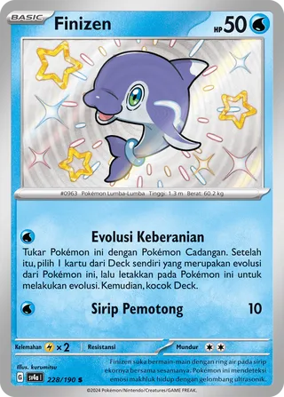 Finizen (Shiny Treasure ex 228/190)