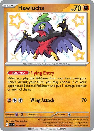 Hawlucha (Paldean Fates 175/091)