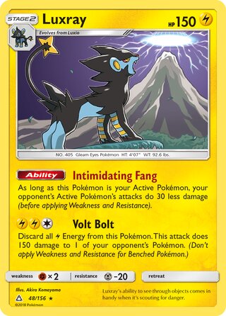Luxray (Ultra Prism 48/156)