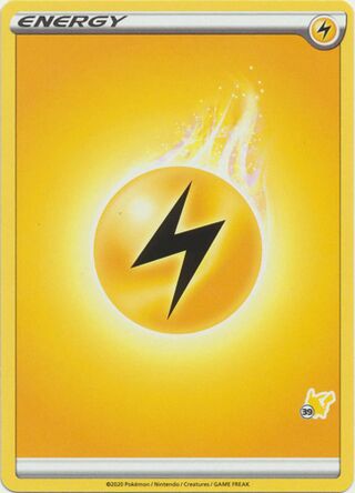 Lightning Energy (Battle Academy 2022 (Pikachu) 39)