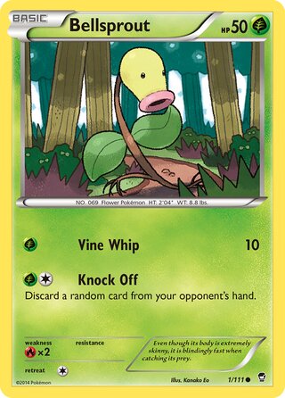 Bellsprout (Furious Fists 1/111)