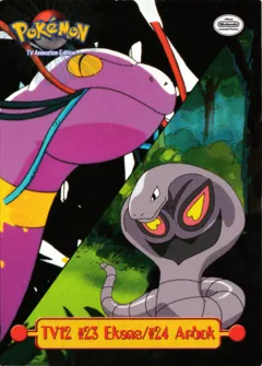 Ekans / Arbok (Topps Series 1 TV12)