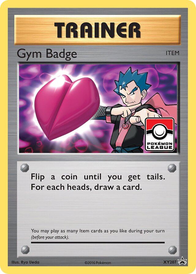 Gym Badge XY Black Star Promos XY207 PROMO