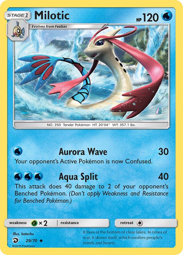 Milotic Dragon Majesty 29/70 Uncommon