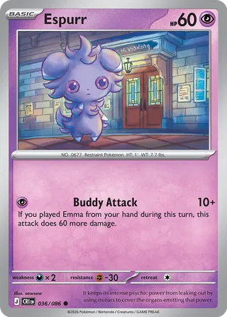 Espurr (Chaos Rising 036/086)