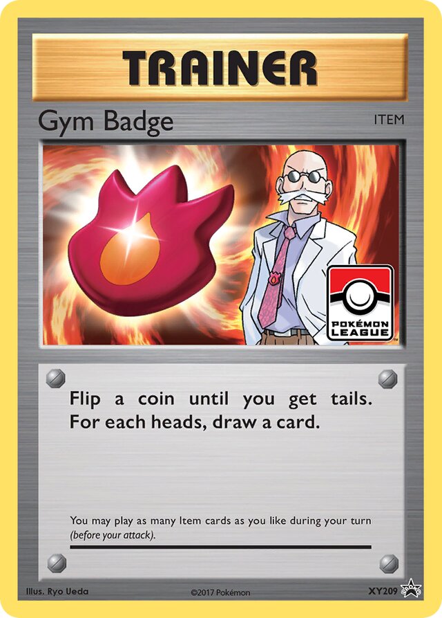 Gym Badge XY Black Star Promos XY209 PROMO