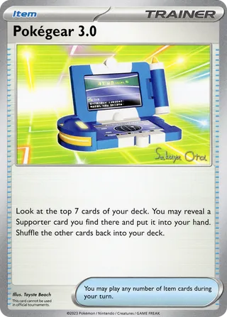 Pokégear 3.0 (WC Deck 2024 (Ancient Toolbox) No. 012)