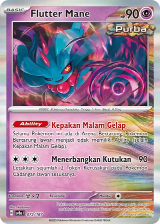 Flutter Mane (Terastal Festival ex 072/187)