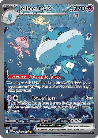 Jellicent ex (White Flare 168/086)