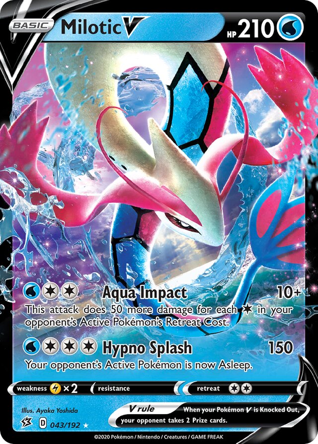 043/192 MiloticV RCL Ultra-Rare Rare